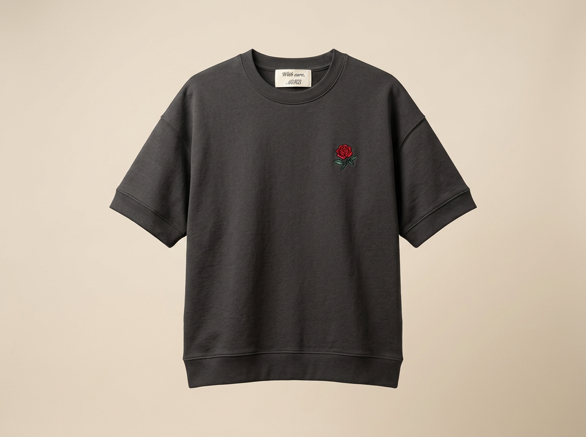 Signature Tee – Charcoal