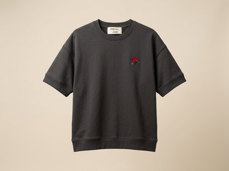 Signature Tee – Charcoal