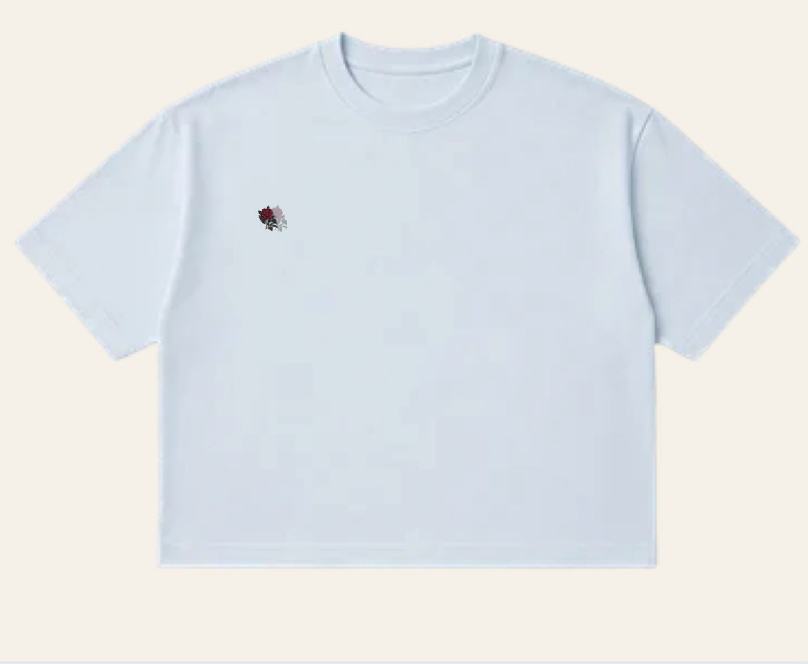 Veiled Rose Cropped Tee