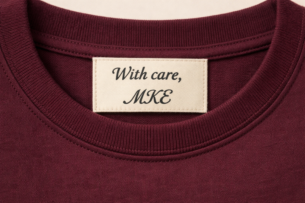 Signature Tee – Maroon