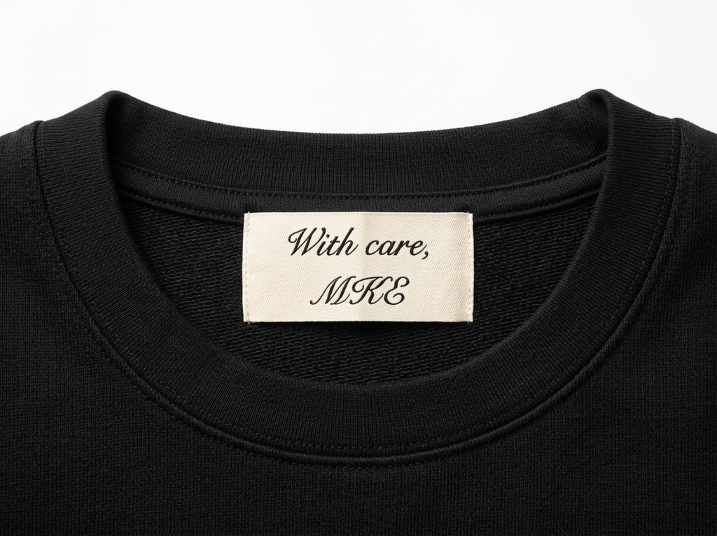 Feather Veil Tee – Black