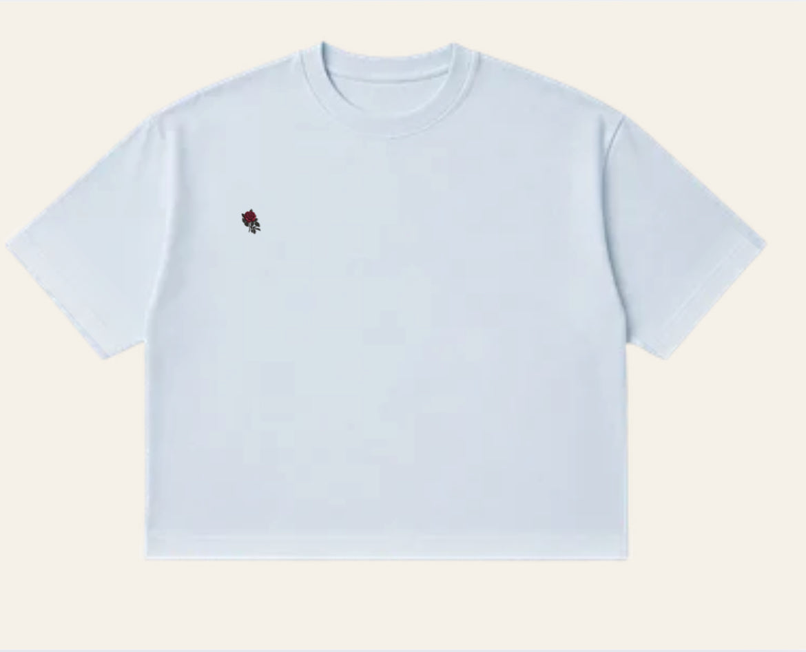 Luminous Fog Cropped Tee