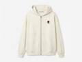 Presence Zip-up Hoodie – Ivory