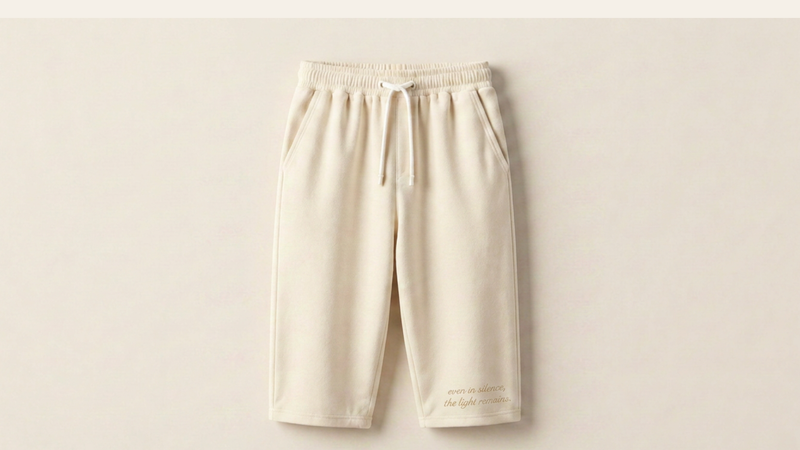 Even in Silence Capri Shorts – Ivory