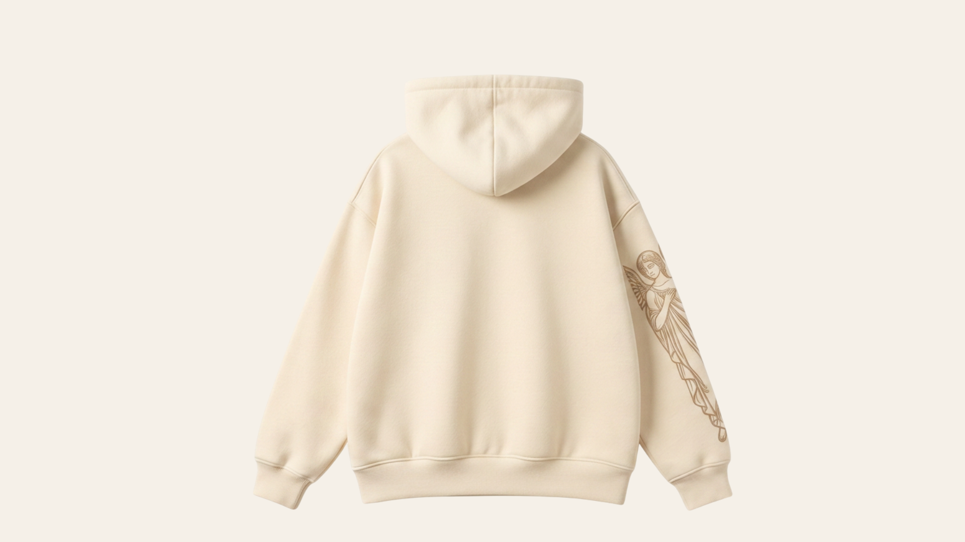 Presence Zip-up Hoodie – Ivory